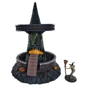 Hawthorne Village Nightmare Before Christmas Witch House & Witch Box COA